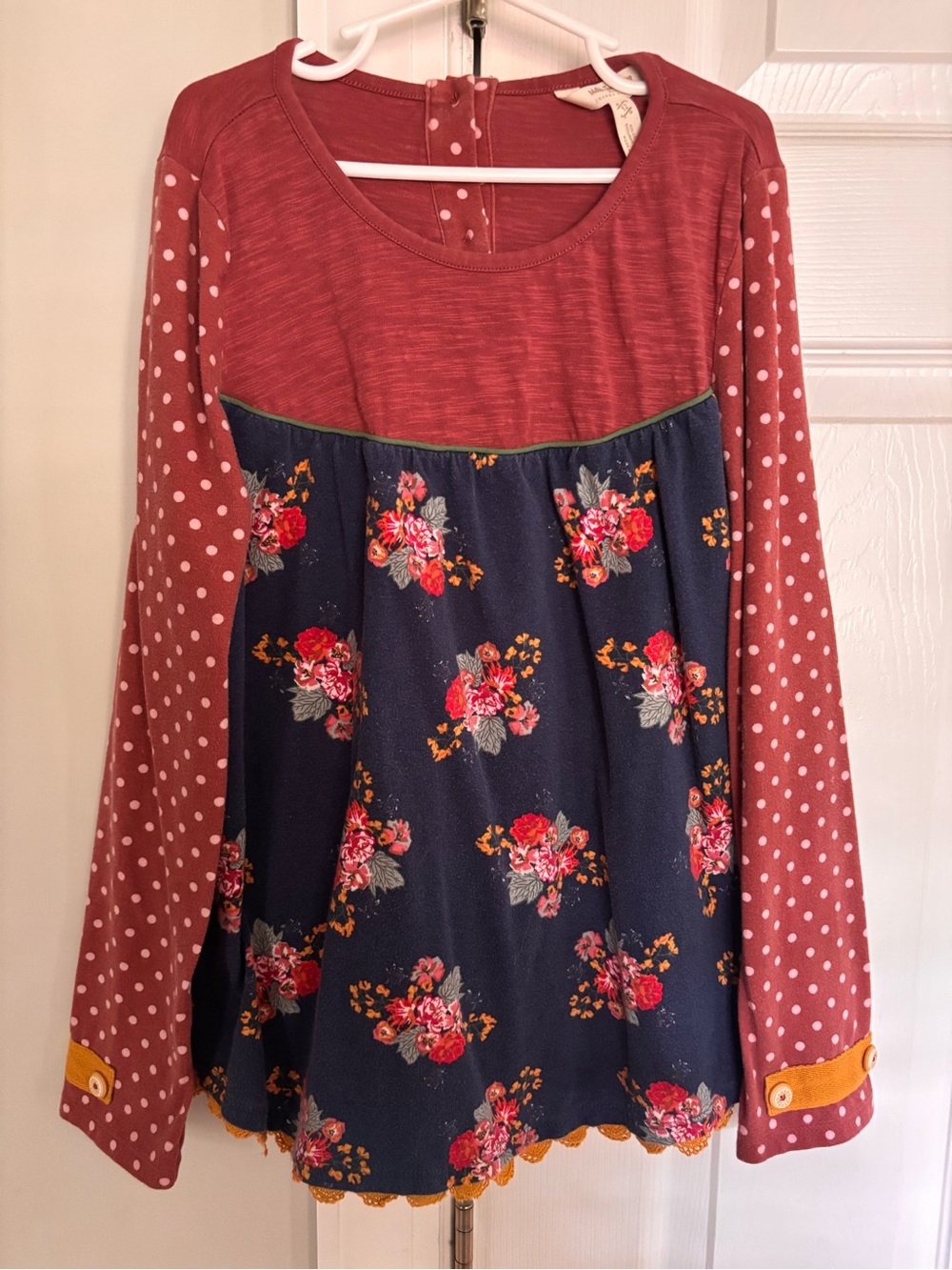 Matilda Jane Girls size 12 Long Sleeve Top